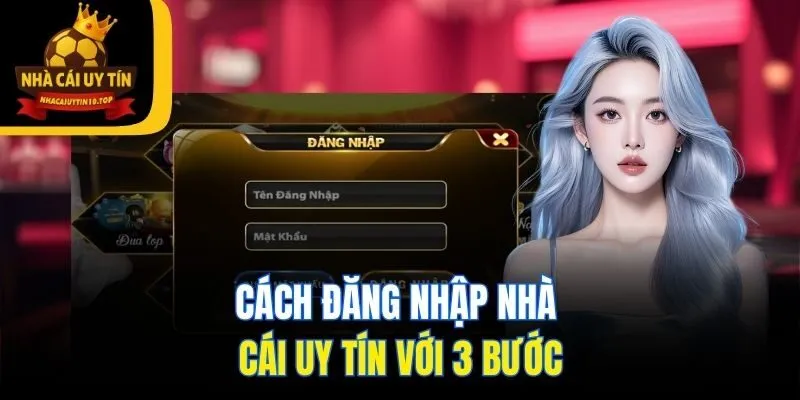 Cách đăng nhập Nhà Cái Uy Tín với 3 bước