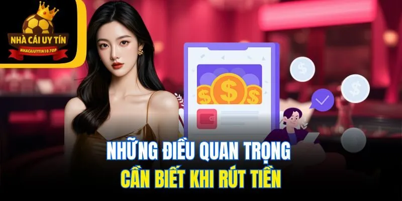 Những điều quan trọng cần biết khi rút tiền