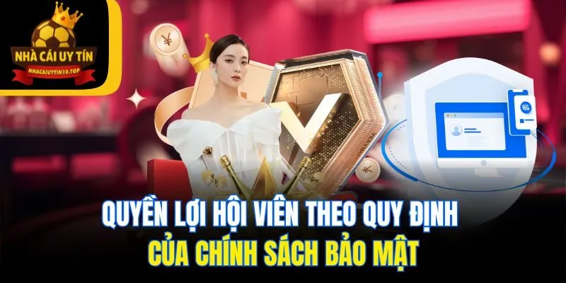 Quyền lợi hội viên theo quy định của chính sách bảo mật