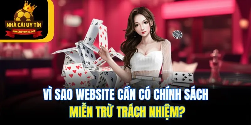 Vì sao website cần có chính sách miễn trừ trách nhiệm?